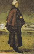 Vincent Van Gogh Fisherman's wife on the beach oil painting reproduction